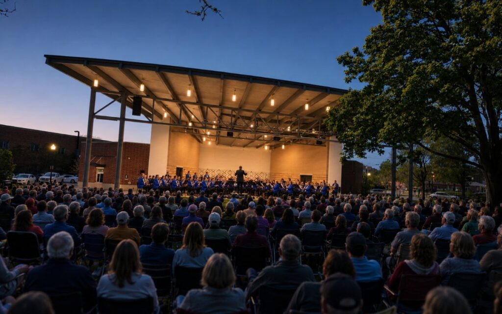 97 Summers of Free Concerts — and 1,776 Ice Cream Scoops on July 2